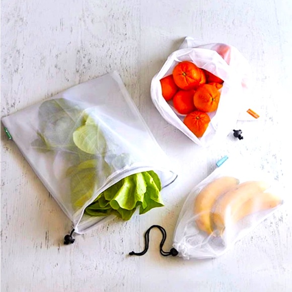 Pampered Chef Kitchen Pampered Chef Mesh Produce Bags New Poshmark